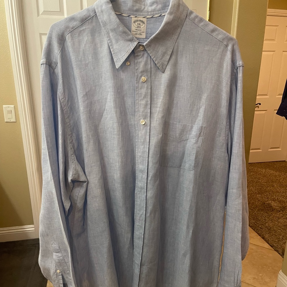 Brooks Brothers linen shirt